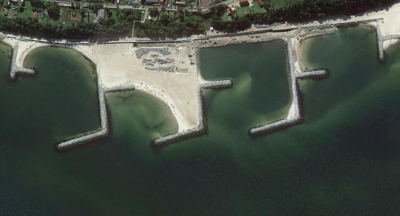 Kolorowe Domki Jarosławiec Esterno foto