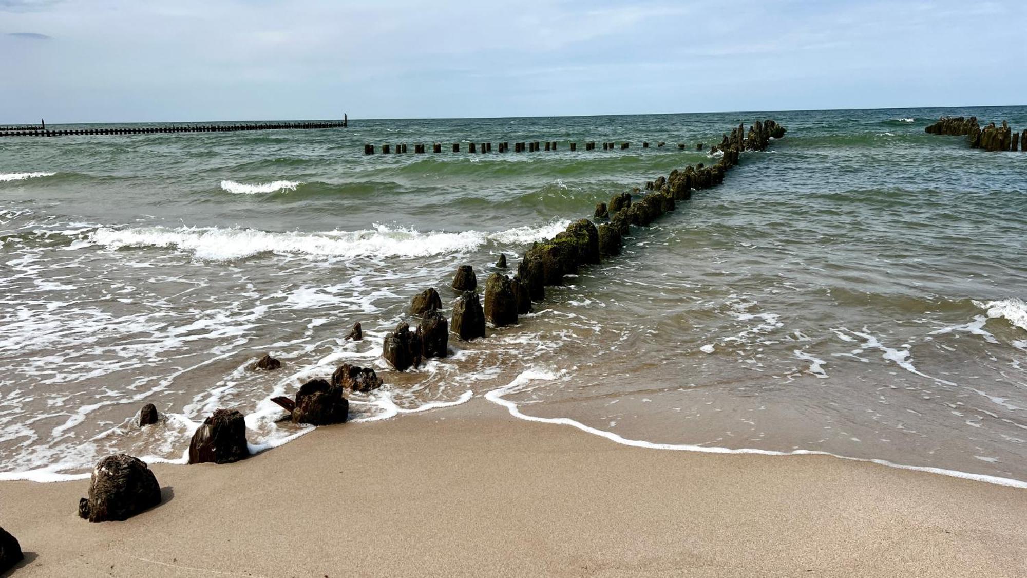 Kolorowe Domki Jarosławiec Esterno foto